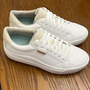 White Leather Sneakers